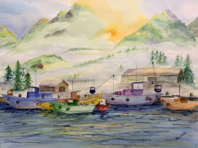 article image - Judy Biddle Painting